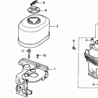 HS80 WAS SNOW BLOWER, JPN, VIN# SA1-1000001 Hs80 Air Cleaner K-k1