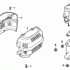 HS80 WAS SNOW BLOWER, JPN, VIN# SA1-1000001 Hs80 Muffler K-k1