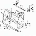 HS828 TAS SNOW BLOWER, JPN, VIN# SZAK-1000001 TO SZAK-1999999 Auger Housing