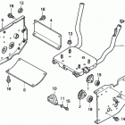 HS828K1 TA-A SNOW BLOWER, JPN, VIN# SZAK-2042181 TO SZAK-2099999 Engine Bed