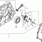 HS828K1 TA-B SNOW BLOWER, JPN, VIN# SZAK-2100001 TO SZAK-2119999 Боковые крышки
