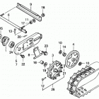 HS828K1 TAS SNOW BLOWER, JPN, VIN# SZAK-2000001 TO SZAK-2042094 Crawler