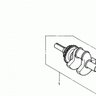 HS828K1 TAS-A SNOW BLOWER, JPN, VIN# SZAK-2042095 TO SZAK-2099999 КОЛЕНЧАТЫЙ ВАЛ