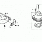 HS828K1 TAS-C SNOW BLOWER, JPN, VIN# SZAK-2120001 Control Cover