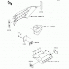 KFX700 (KSV700-A1) Отражатели