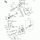 KFX700 (KSV700-B1) Camshaft(s) / tensioner(b1)