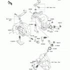 Mule 4010 Trans4x4 Diesel (KAF950-GBF) Механизм переключения передач