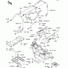 Teryx 750 FI 4X4 LE (KRF750-PBF) Guards / cab frame(paf / pbf)