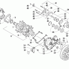TZ1 Turbo LXR LTD Приводной механизм вала и тормоза в сборе  (txosr)