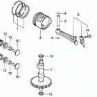 HR173 PDA LAWN MOWER, JPN, VIN# MA2R-1000001 Hr173 Piston