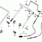 HR194 PXA LAWN MOWER, JPN, VIN# HR194-1000001 Hr194 Handlebar