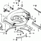 HR194 SXA LAWN MOWER, JPN, VIN# HR194-1000001 Hr194 Cutter Housing