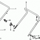 HR21 PXA LAWN MOWER, JPN, VIN# HR21-1000001 TO HR21-1051093 Handlebar (p Type)