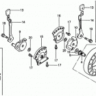 HR21 PXA LAWN MOWER, JPN, VIN# HR21-1000001 TO HR21-1051093 Rear Wheel (p Type) + Rear Adj. Panel (p Type)