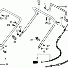 HR21-5 SDA LAWN MOWER, JPN, VIN# HR21-5-1019070 21-5s Handlebar