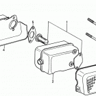 HR21-5 SDA LAWN MOWER, JPN, VIN# HR21-5-1019070 21-5s Muffler