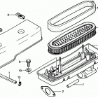 HR21-5 SDA LAWN MOWER, JPN, VIN# HR21-5-1019070 Воздухозаборник