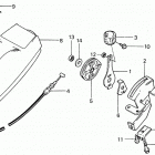 HR21-5 SDA LAWN MOWER, JPN, VIN# HR21-5-1019070 K2p, 5s Throttle Lever