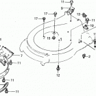 HR21-5 SDA LAWN MOWER, JPN, VIN# HR21-5-1019070 Safety Guard