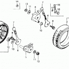 HR214 PXA#1 LAWN MOWER, USA, VIN# HR214-6000001 Hr194-21front Wheel
