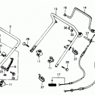 HR214 SMA#1 LAWN MOWER, USA, VIN# HR214-6000001 Hr214 Handlebar