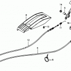 HR214 SMA#1 LAWN MOWER, USA, VIN# HR214-6000001 Throttle Lever (2)