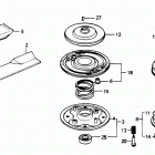 HR214 SMA#2 LAWN MOWER, USA, VIN# HR214-6235981 Rotary Blade