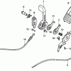 HR215 HXA LAWN MOWER, USA, VIN# MZAM-6000001 Hxa,hma Throttle Lever