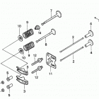 HR215 SMA LAWN MOWER, USA, VIN# MZAM-6000001 РАСПРЕДВАЛ
