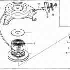 HR215K1 SXA LAWN MOWER, USA, VIN# MZAM-6200001 Recoil Starter (3)
