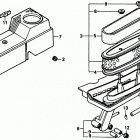 HR216 SXA LAWN MOWER, JPN, VIN# MACR-1000001 Воздухозаборник