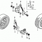 HR216 SXA LAWN MOWER, JPN, VIN# MACR-1000001 Переднее колесо