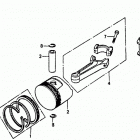 HR216 SXA# LAWN MOWER, USA, VIN# MACR-6000001 Поршни