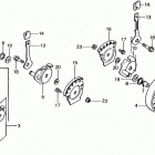 HR21K1 PDA LAWN MOWER, JPN, VIN# HR21K1-1100004 TO HR21K1-1127597 Front Wheel + Front Adjusting Panel