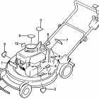 HR21K1 PDA LAWN MOWER, JPN, VIN# HR21K1-1100004 TO HR21K1-1127597 Наклейки предупреждения