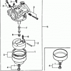 HR21K1 PXA LAWN MOWER, JPN, VIN# HR21K1-1100004 TO HR21K1-1127597 Карбюратор