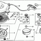 HR21K1 SXA LAWN MOWER, JPN, VIN# HR21K1-1100004 TO HR21K1-1127597 ПУСКОВОЙ МЕХАНИЗМ