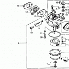 HRA214 SXA LAWN MOWER, JPN, VIN# HRA214-1000001 Карбюратор