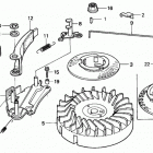 HRA215 PDA LAWN MOWER, USA, VIN# MZAL-6000001 Flywheel (2)