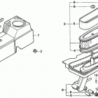 HRA216 SXA LAWN MOWER, JPN, VIN# MACR-3000001 Воздухозаборник