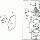 HRA216 SXA LAWN MOWER, JPN, VIN# MACR-3000001 Карбюратор