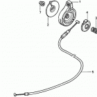 HRA216 SXA LAWN MOWER, JPN, VIN# MACR-3000001 Throttle Lever