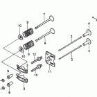 HRA216 SXA LAWN MOWER, USA, VIN# MACR-5000001 РАСПРЕДВАЛ