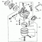 HRB215K4 HXA LAWN MOWER, USA, VIN# MZBA-6400001 TO MZBA-6427366 Карбюратор