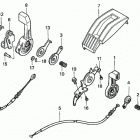 HRB215K4 HXA LAWN MOWER, USA, VIN# MZBA-6400001 TO MZBA-6427366 Throttle Lever (hxa)