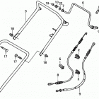 HRB215K4 SXA-A LAWN MOWER, USA, VIN# MZBA-6424322 Handlebar (sxa)