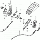 HRB216 HXA LAWN MOWER, USA, VIN# MAAA-1000001 Throttle Lever (hxa, Hxaa)