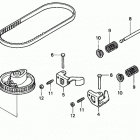 HRB216 HXAA LAWN MOWER, USA, VIN# MAAA-1000001 РАСПРЕДВАЛ