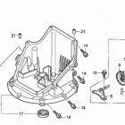 HRB216 HXAA LAWN MOWER, USA, VIN# MAAA-1000001 МАСЛЯНЫЙ ПОДДОН