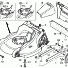 HRB216 TDAA LAWN MOWER, USA, VIN# MAAA-1000001 Cutter Housing